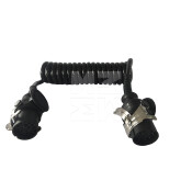 Кабель спиральный 15 полюсов, ADR, ISO 12098, пластик, L= 4.5 м HCV Marshall, арт. M7323001