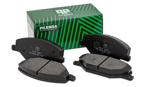 Колодки тормозные дисковые Pilenga, передние, комплект на ось (4 шт), арт. FD-P 3357