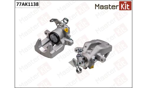 Суппорт тормозной Master KiT, задний, левый, арт. 77AK1138