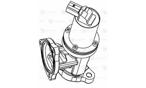 Клапан рециркуляции отработанных газов Luzar, арт. LVEG 0801
