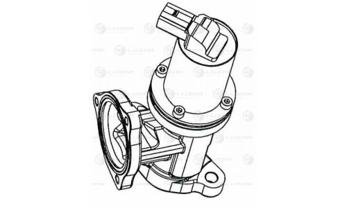 Клапан рециркуляции отработанных газов Luzar, арт. LVEG 0801