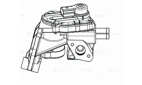 Клапан EGR (рециркуляции выхл. газов) для а/м VW Passat (05-) 2.0i Luzar, арт. LVEG 1850