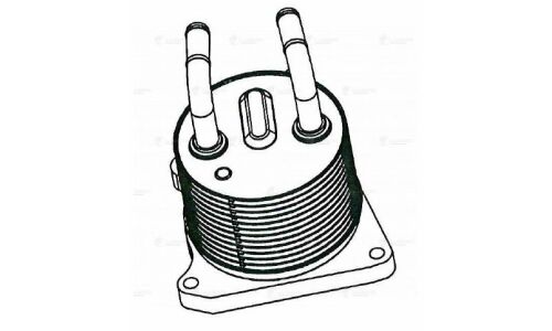 Радиатор масл. для а/м Mitsubishi Outlander (07-)/ASX (10-)/Lancer (07-) 1.8i/2.0i/2.4i Luzar, арт. LOc 1140