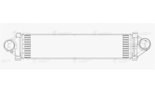 Радиатор интеркулера Luzar, арт. LRIC 1007