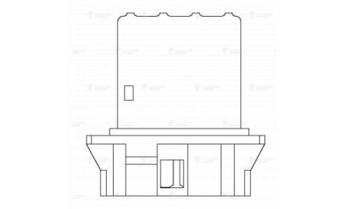 Резистор э/вент. отоп. для а/м Nissan X-Trail (T30) (01-)/Almera (N16) (00-) (manual A/C) Luzar, арт. LFR 1408