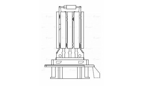 Резистор вентилятора отопителя Luzar, арт. LFR 1801
