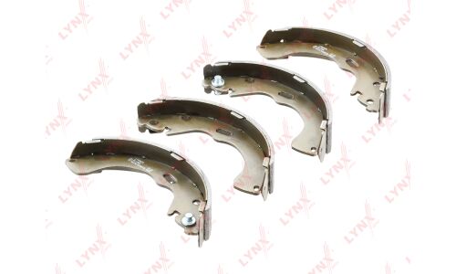Колодки тормозные барабанные LYNXauto, комплект на ось (4 шт), арт. BS-3010