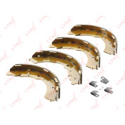 Колодки тормозные барабанные LYNXauto, комплект на ось (4 шт), арт. BS-5508