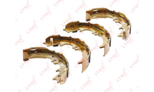 Колодки тормозные барабанные LYNXauto, комплект на ось (4 шт), арт. BS-7529