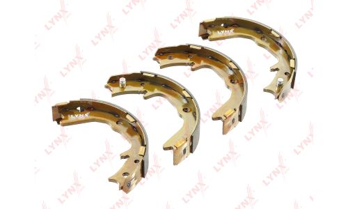 Колодки тормозные барабанные LYNXauto, комплект на ось (4 шт), арт. BS-5507