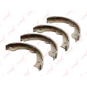 Колодки тормозные барабанные LYNXauto, комплект на ось (4 шт), арт. BS-8008