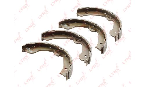 Колодки тормозные барабанные LYNXauto, комплект на ось (4 шт), арт. BS-8008
