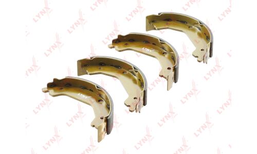 Колодки тормозные барабанные LYNXauto, комплект на ось (4 шт), арт. BS-4404