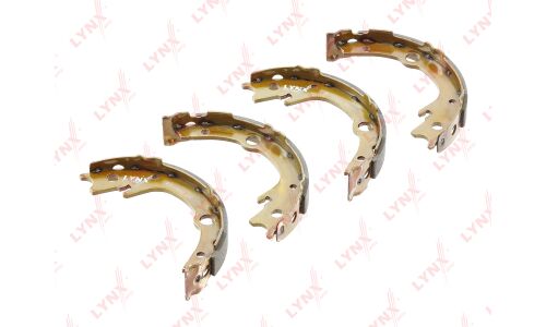 Колодки тормозные барабанные LYNXauto, комплект на ось (4 шт), арт. BS-7532