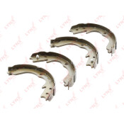 Колодки тормозные барабанные LYNXauto, комплект на ось (4 шт), арт. BS-2204