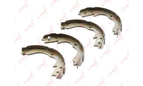 Колодки тормозные барабанные LYNXauto, комплект на ось (4 шт), арт. BS-2204