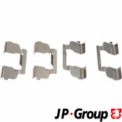 Комплект монтажный дисковых тормозных колодок JP Group, передний, арт. 4364004210