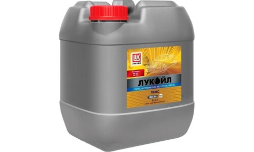 Масло моторное Лукойл Luxe 10w40 полусинтетическое, API SL/CF, универсальное, 20л, арт. 19456/3705314