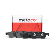 Колодки тормозные дисковые | перед METACO, арт. 3000-105