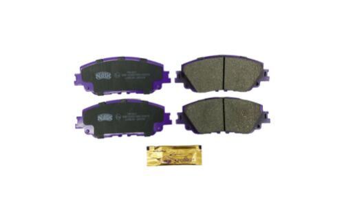 Колодки тормозные дисковые NiBK, комплект на ось (4 шт), арт. PN1857