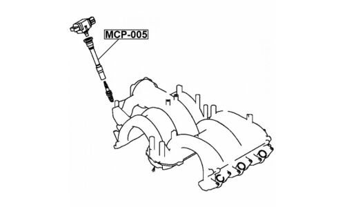 Наконечник катушки зажигания Febest, арт. MCP-005