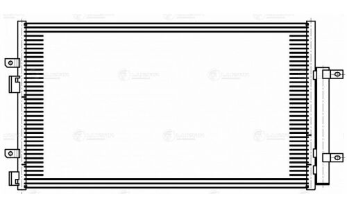 Радиаторы кондиционера (конденсеры) Luzar, арт. LRAC 3008