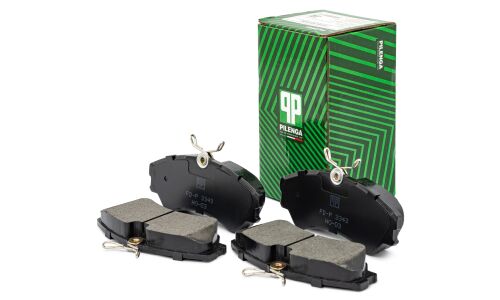 Колодки тормозные дисковые Pilenga, передние, комплект на ось (4 шт), арт. FD-P 3343