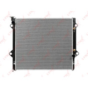 Радиатор охлаждения двигателя LYNXauto, паяный, арт. RB-1831