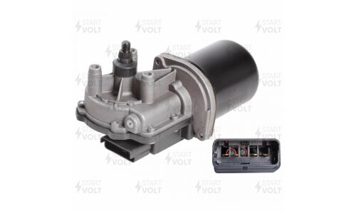 Моторедуктор стеклоочистителя Startvolt, для Renault Megane II (02-) тип Mako, арт. VWF 0904