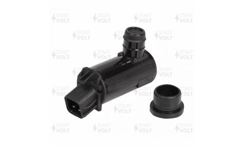 Насос стеклоомывателя Startvolt, без заднего омывателя, для Hyundai Solaris, KIA Rio, арт. SWP 08L4