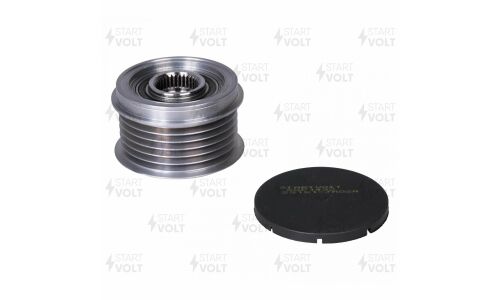 Шкив генератора Startvolt с обгонной муфтой, для Nissan X-Trail, Renault Koleos, арт. SGP 1432