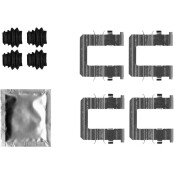 Комплект монтажный дисковых тормозных колодок Textar, задний, арт. 82550700