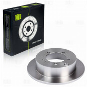 Диск тормозной Trialli, задний, правый/левый, 1 шт, арт. DF 117204