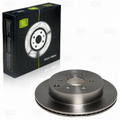 Диск тормозной Trialli, задний, правый/левый, для Nissan Pathfinder, 1 шт, арт. DF 140111