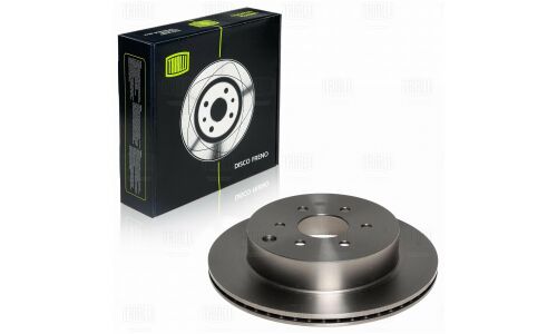 Диск тормозной Trialli, задний, правый/левый, для Nissan Pathfinder, 1 шт, арт. DF 140111