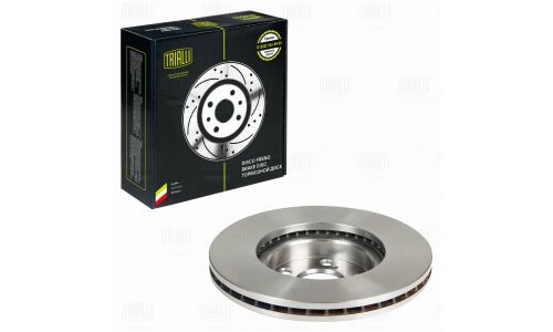 Диск тормозной Trialli, передний, правый/левый, для Toyota Avensis, 1 шт, арт. DF 190131