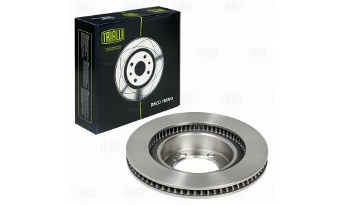 Диск тормозной Trialli, передний, правый/левый, 1 шт, арт. DF 190611