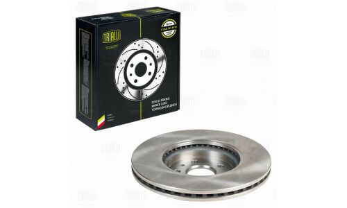 Диск тормозной Trialli, передний, правый/левый, для Opel Mokka, 1 шт, арт. DF 210207