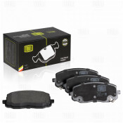 Колодки тормозные дисковые Trialli передние, комплект на ось (4 шт), арт. PF 0701