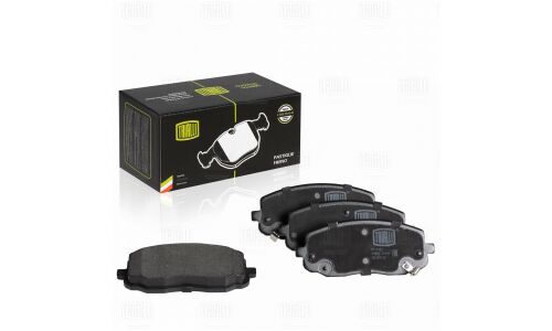 Колодки тормозные дисковые Trialli передние, комплект на ось (4 шт), арт. PF 0701