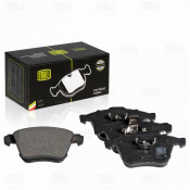 Колодки тормозные дисковые Trialli передние, комплект на ось (4 шт), арт. PF 1051