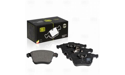 Колодки тормозные дисковые Trialli передние, комплект на ось (4 шт), арт. PF 1051