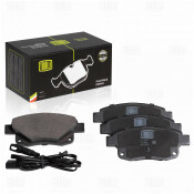 Колодки тормозные дисковые Trialli задние, комплект на ось (4 шт), арт. PF 1091