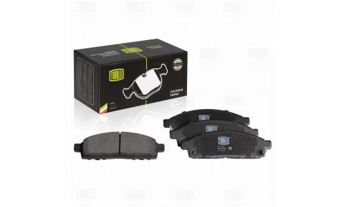 Колодки тормозные дисковые Trialli передние, комплект на ось (4 шт), арт. PF 1103