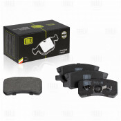 Колодки тормозные дисковые Trialli задние, комплект на ось (4 шт), арт. PF 1104