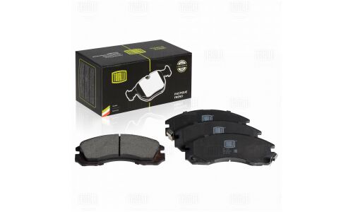 Колодки тормозные дисковые Trialli передние, комплект на ось (4 шт), арт. PF 1105