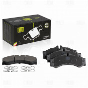 Колодки тормозные дисковые Trialli передние, комплект на ось (4 шт), арт. PF 1503