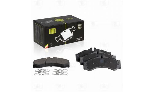 Колодки тормозные дисковые Trialli передние, комплект на ось (4 шт), арт. PF 1503