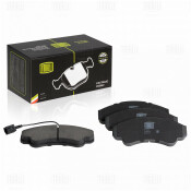 Колодки торм. для а/м Fiat Ducato (02-) диск. перед. 164х69 (в компл. с датчиком) | перед Trialli, арт. PF 1605