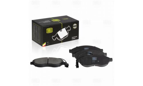 Колодки торм. для а/м Fiat Ducato (06-) диск. перед. 169х61 (в компл. с 2-мя датчиками) | перед Trialli, арт. PF 1609